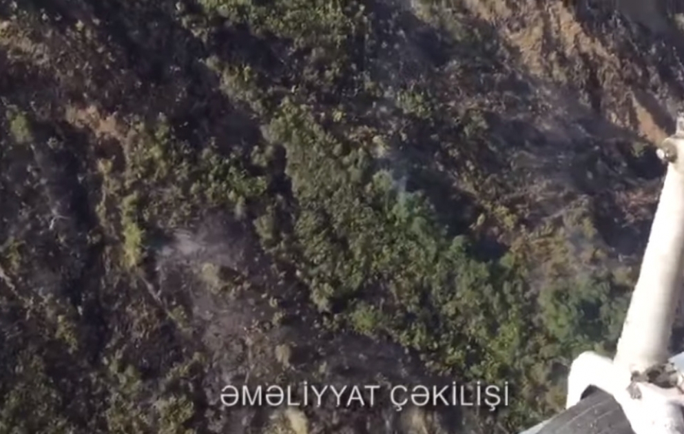 Ağsu rayonunda baş vermiş yanğın məhdudlaşdırılıb VİDEO