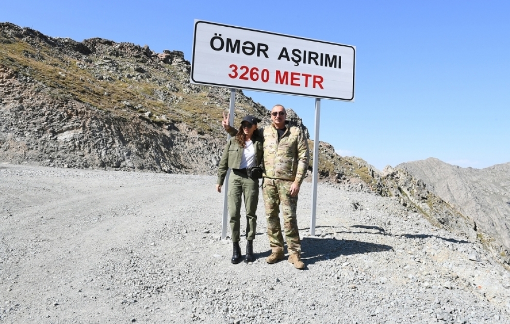 President Ilham Aliyev and First Lady Mehriban Aliyeva visited Kalbajar and Lachin districts  UPDATED VIDEO