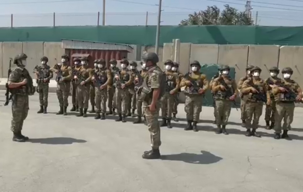 Azərbaycan sülhməramlıları təyin edilmiş tapşırıqları icra edir VİDEO