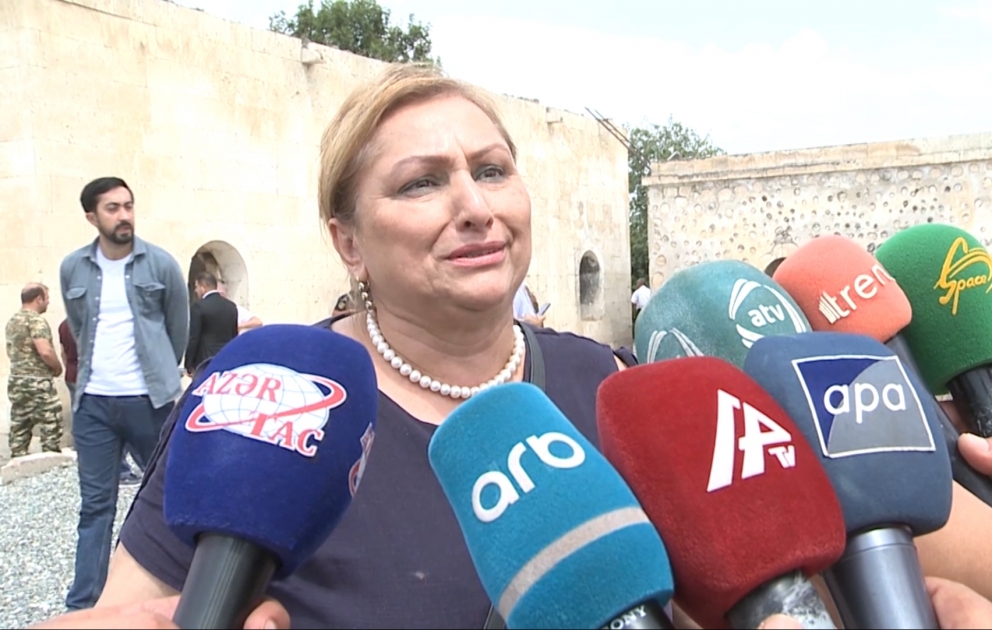 Mətanət Əsgərqızı: Xalqımız Ali Baş Komandanımızın ətrafında bir yumruq tək birləşərək düşmənə yerini göstərdi VİDEO