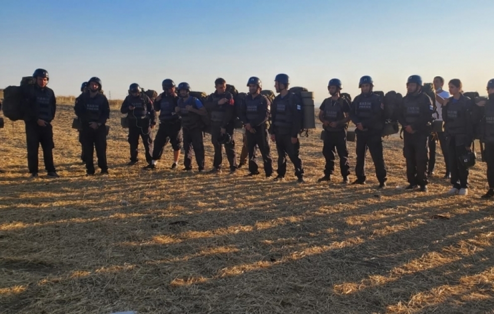 Ankarada “Müharibə dövründə jurnalistika” mövzusunda təlimləri davam edir VİDEO