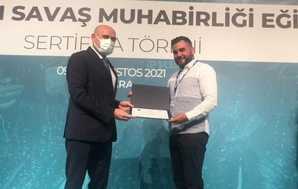 Ankarada azərbaycanlı media nümayəndələri üçün təşkil olunan “Müharibə dövründə jurnalistika” mövzusunda təlimlər başa çatıb VİDEO