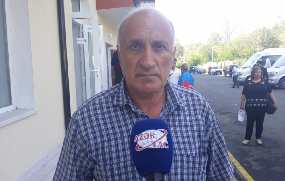 Şuşa sakini: Müzəffər Ali Baş Komandanımıza, ordumuza minnətdarıq ki, bu günləri bizlərə bəxş etdilər VİDEO