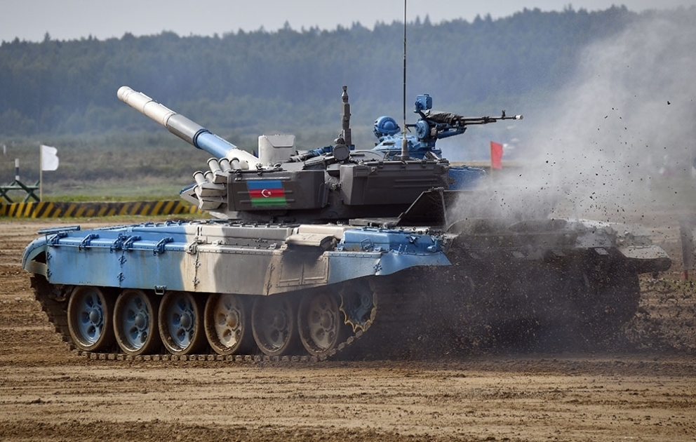 Azərbaycan tankçıları “Beynəlxalq Ordu Oyunları - 2021” yarışında uğurla iştirak edirlər VİDEO