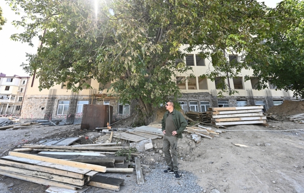 Le bâtiment administratif qui abritera la représentation spéciale à Choucha est en cours de restauration VIDEO