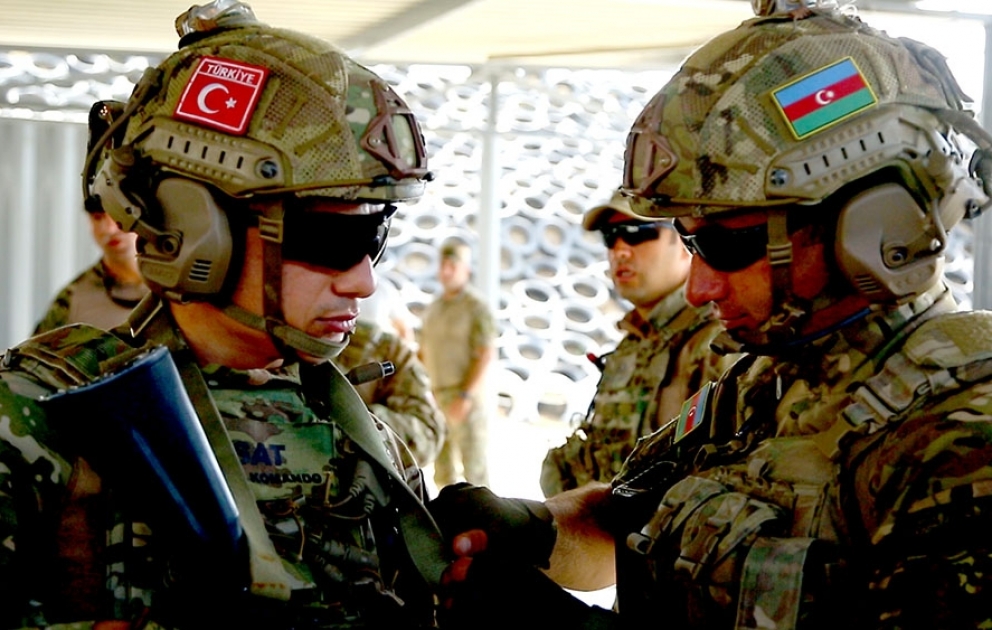 Военнослужащие Азербайджана и Турции приступили к совместным учениям в Баку ВИДЕО