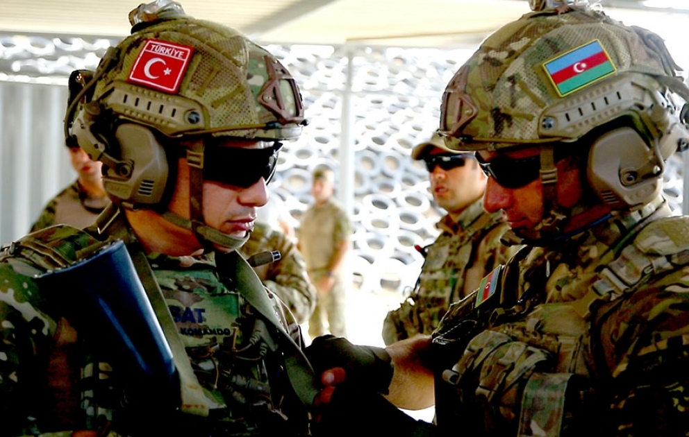Azerbaijani, Turkish servicemen start joint training exercises in Baku VIDEO