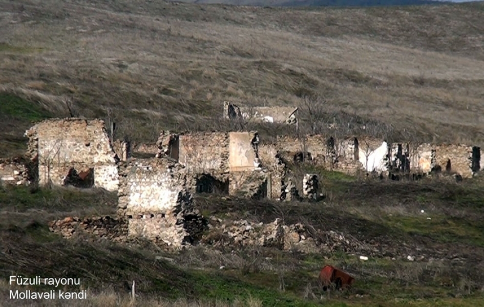 Une vidéo du village de Mollaveli de la région de Fuzouli a été diffusée VIDEO