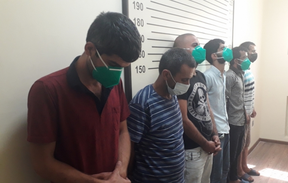 Polis Kürdəmirdə əməliyyat keçirib, 6 nəfər saxlanılıb VİDEO