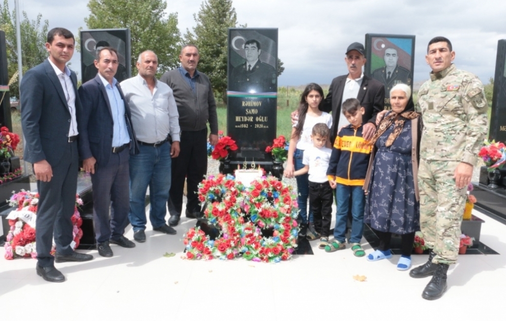 Şəhid Şamo Rəhimovun xatirəsi anılıb VİDEO