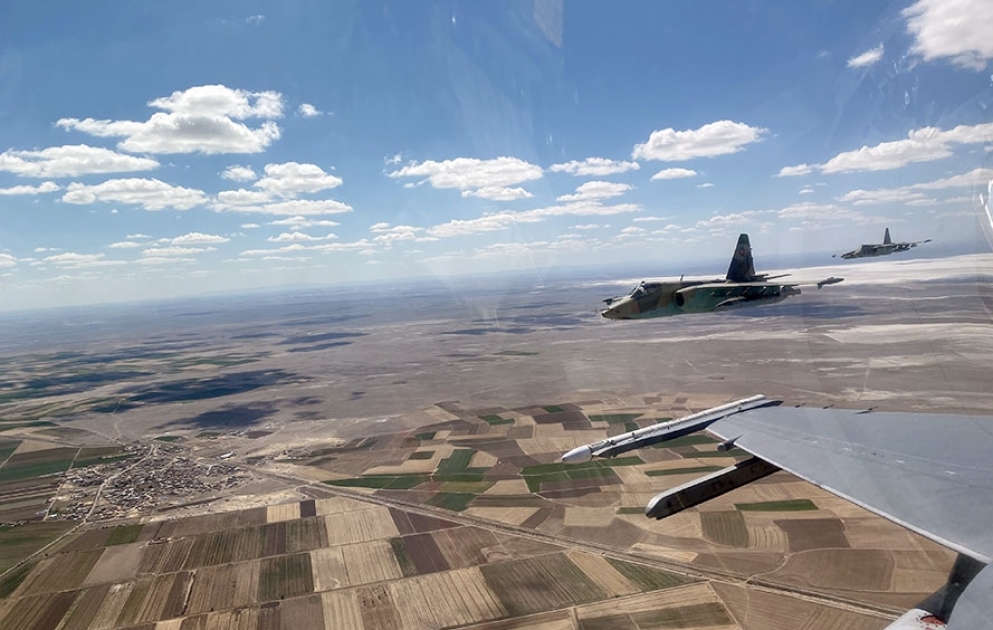 Defense Ministry: "TurAz Falcon - 2021" joint exercises continue VIDEO