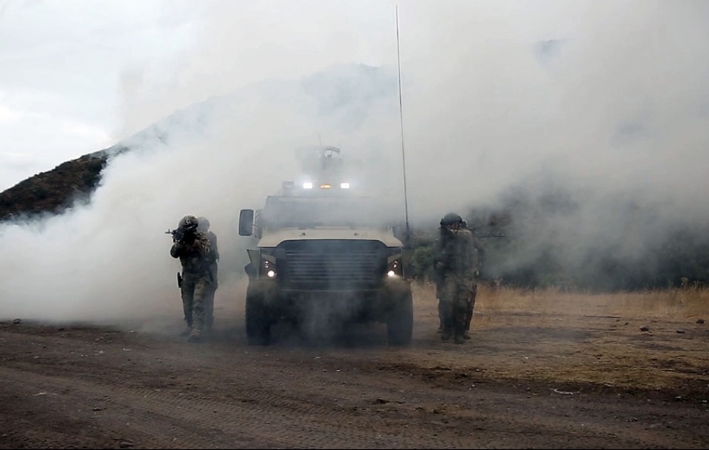 Les exercices militaires conjoints azerbaïdjano-turcs dans la région de Latchine se sont terminés VIDEO