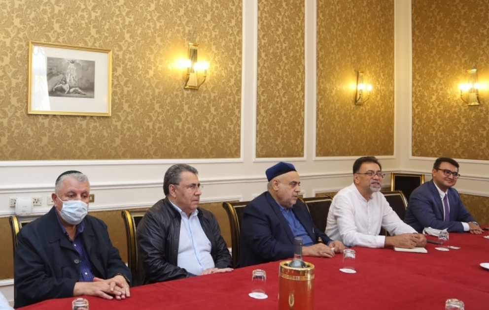 QMİ sədri G20 Dinlərarası Forum çərçivəsində ABŞ-ın nüfuzlu xristian dini təşkilatının nümayəndələri ilə görüşüb VİDEO
