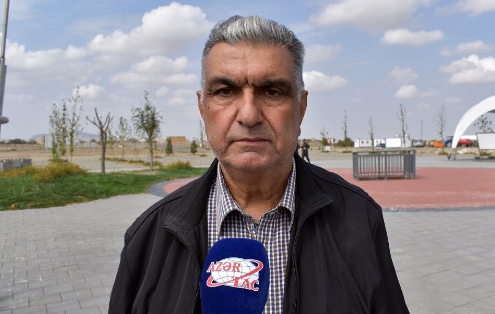 Əməkdar artist Azad Şükürov: Doğma torpaqlara gəldiyim üçün sevinc və qürur hissi keçirirəm VİDEO