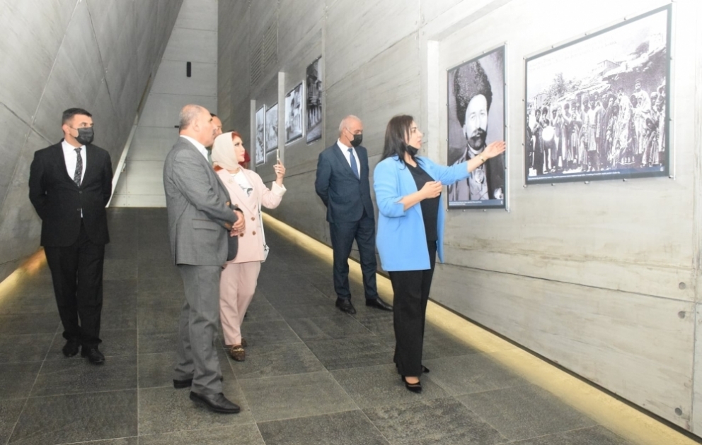 Orta Asiya respublikalarından olan media nümayəndələri və ictimai fəallar Quba Soyqırımı Memorial Kompleksini ziyarət ediblər VİDEO