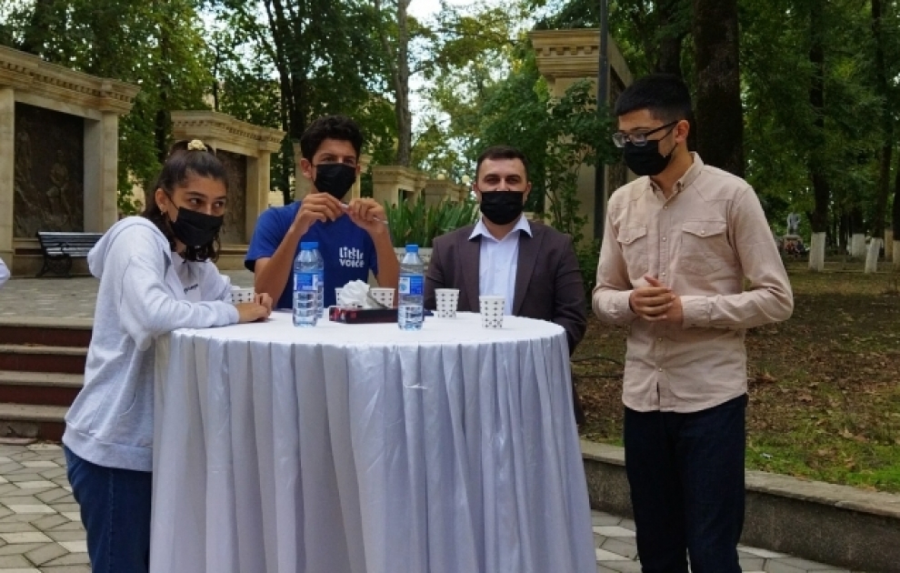 Qusarlı gənclər Ümumrespublika “Xəmsə” Festivalının regional turunun qalibi olub VİDEO