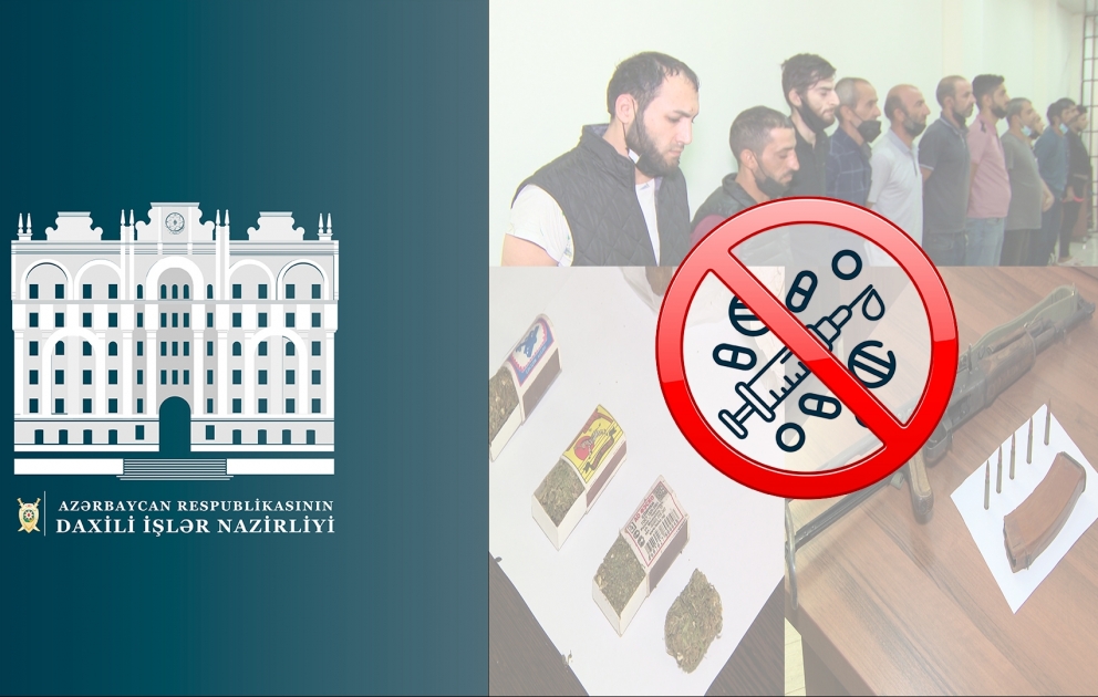 Sabunçu rayonunda narkotik vasitələrin qanunsuz dövriyyəsi ilə məşğul olan 12 nəfər saxlanılıb VİDEO