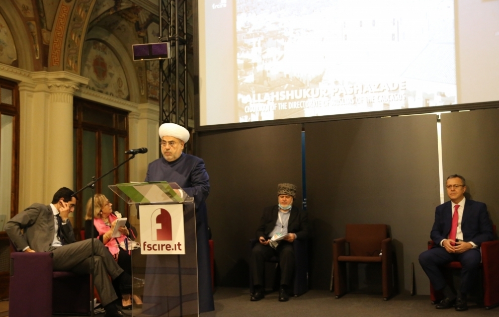 Allahşükür Paşazadə: Azərbaycanda bütün dini konfessiyalara öz dini ayinlərini yerinə yetirmələri üçün bərabər şərait yaradılıb VİDEO