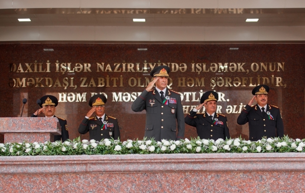 Polis Akademiyasının yaranmasının 100 illik yubileyinə həsr olunmuş tədbir keçirilib VİDEO