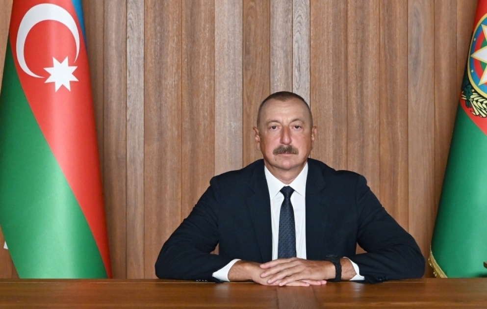 Le discours du président azerbaïdjanais Ilham Aliyev a été présenté en vidéo lors du débat général de la 76e session de l'Assemblée générale de l’ONU VIDEO