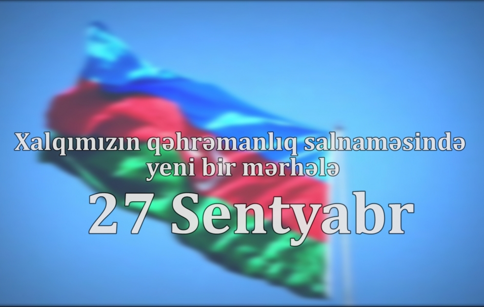 Azərbaycanın tarixi Zəfəri: Vətən müharibəsinin başlanmasından bir il ötür VİDEO