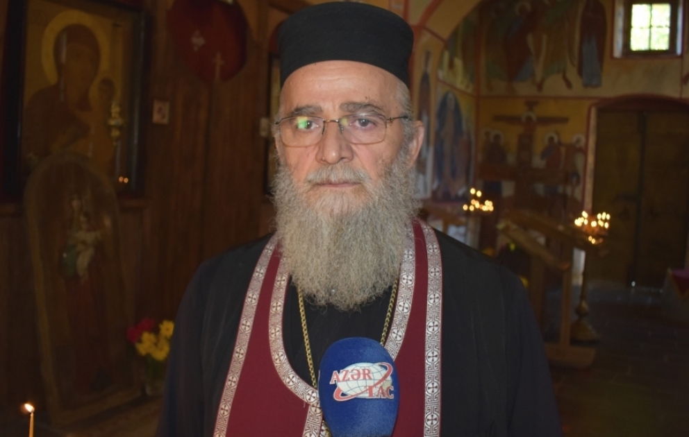 “Müqəddəs Georgi” kilsəsinin keşişi: Şəhidlər öz canlarını Azərbaycanın ərazi bütövlüyü naminə qurban verdilər VİDEO