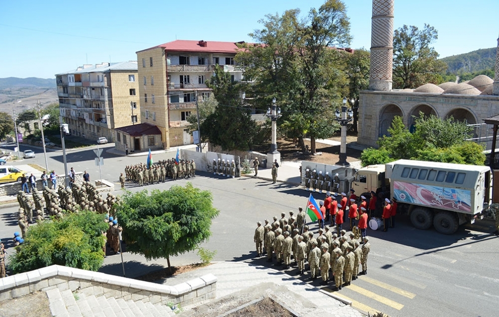 В Шуше состоялось мероприятие по случаю годовщины Отечественной войны ВИДЕО