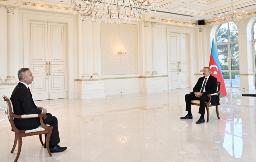 President Ilham Aliyev’s interview with Turkish Anadolu Agency VIDEO