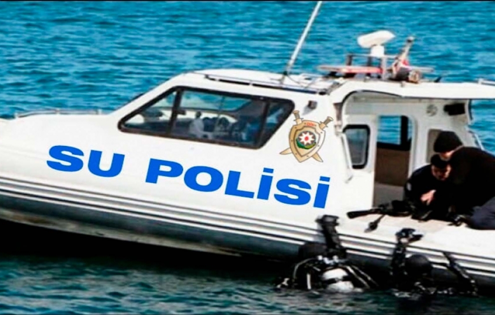 Su Nəqliyyatında Polis İdarəsinin əməkdaşları Xəzər dənizinin sahilində qaz kəmərlərini kəsmək istəyən şəxsləri saxlayıblar