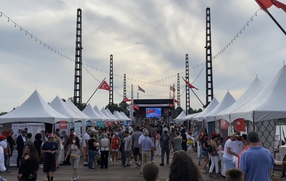 Vaşinqtonda ənənəvi Türk festivalı keçirilib VİDEO