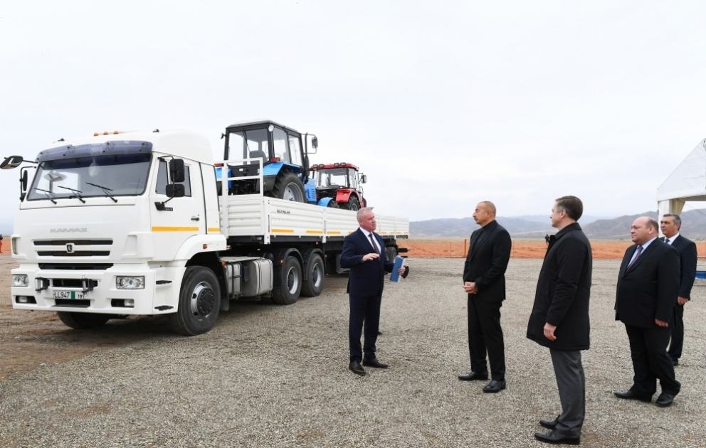 President Ilham Aliyev visited Jabrayil district VIDEO