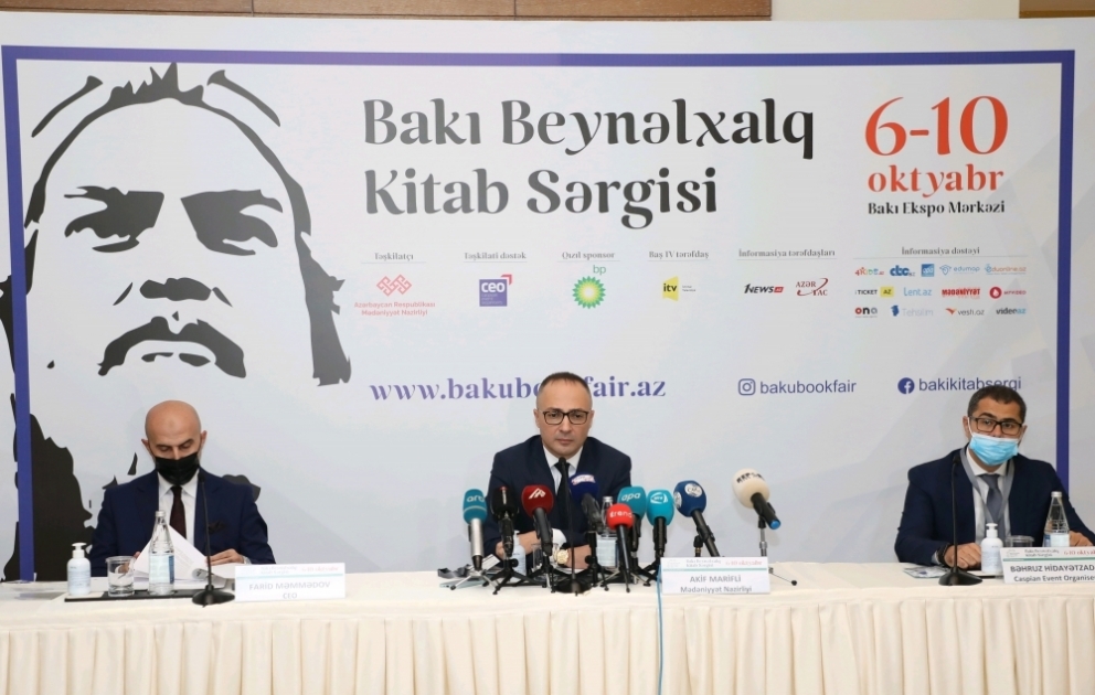 VII Bakı Beynəlxalq Kitab Sərgi-Yarmarkasının zəngin proqramı təqdim olunub VİDEO