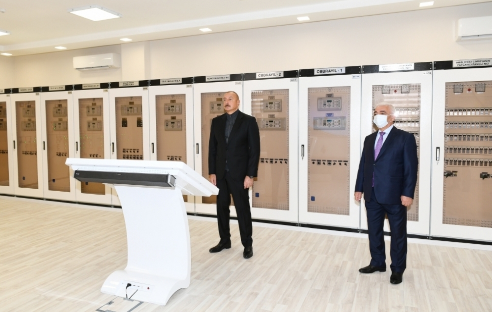 La sous-station électrique « Djabraïl » a été mise en service VIDEO