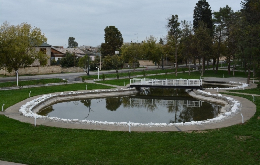 Zəfər Günündə Xaçmaz şəhərində yeni park istifadəyə veriləcək VİDEO