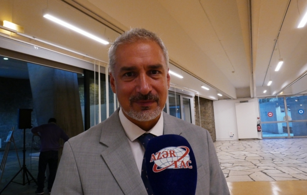 Ernesto Ottone: Nizami poeziyasının hələ də günün çağırışlarına cavab verdiyinin şahidi oluruq VİDEO