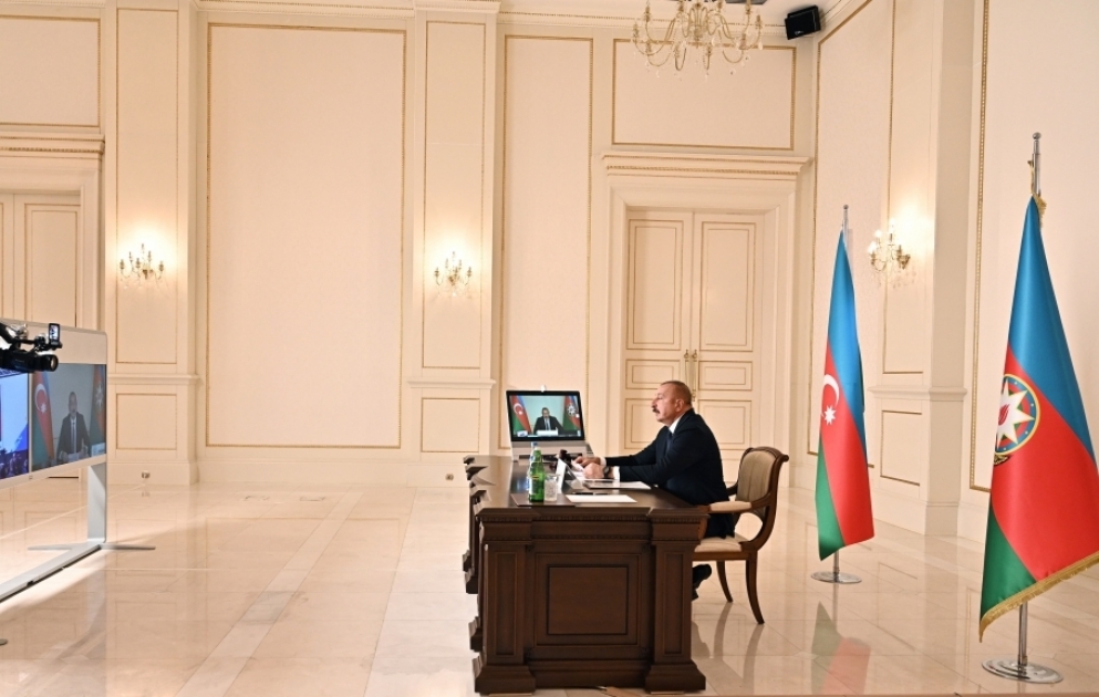 President Ilham Aliyev made speech at High-Level Commemorative Meeting of the Non-Aligned Movement in video format VIDEO