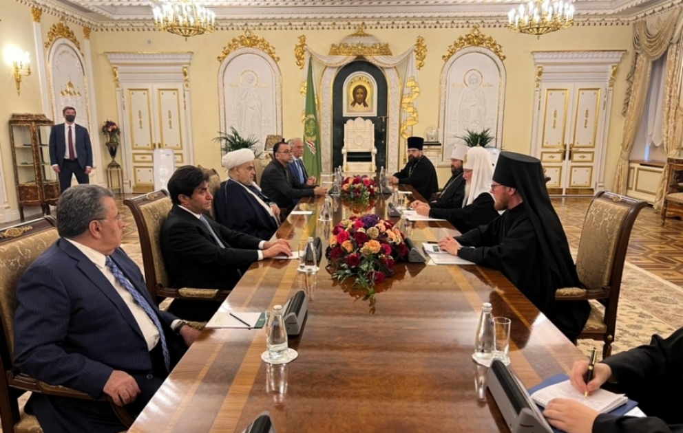 Patriarx Kirill: Rus Pravoslav Kilsəsinin Azərbaycanın İslam İcması ilə münasibətləri çox yüksək prioritetdir VİDEO