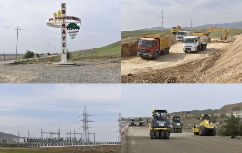 Ermənilərin viran qoyduğu yurd yerlərimiz gülüstana çevriləcək – AZƏRTAC-ın müxbiri Cəbrayıldan yazır FOTO VİDEO