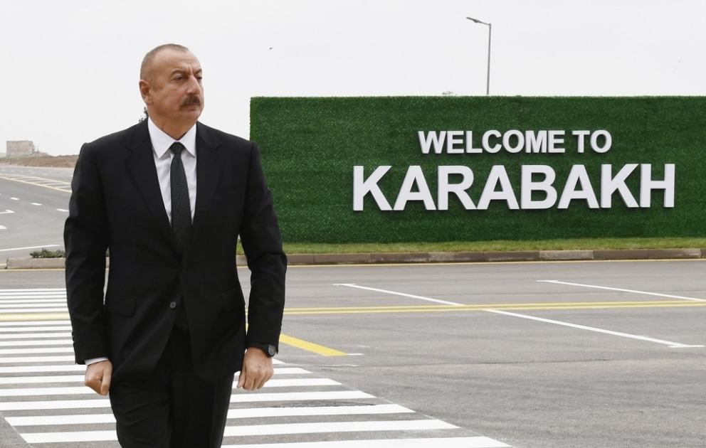 Visite de l’Aéroport international de Fuzouli VIDEO