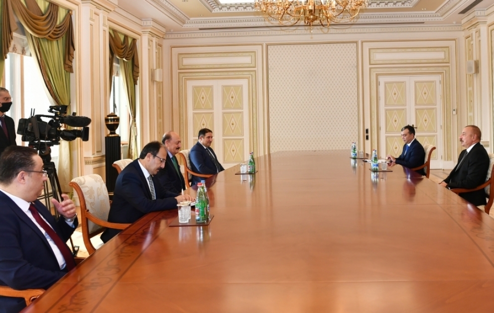 Le président azerbaïdjanais reçoit le ministre turc du Travail et de la Sécurité sociale VIDEO