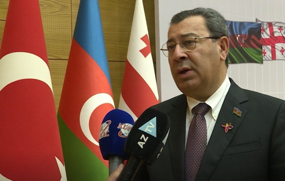 Səməd Seyidov: Azərbaycan, Türkiyə və Gürcüstan arasındakı üçtərəfli əməkdaşlıq regionun digər ölkələri üçün cəlbedici və faydalıdır VİDEO