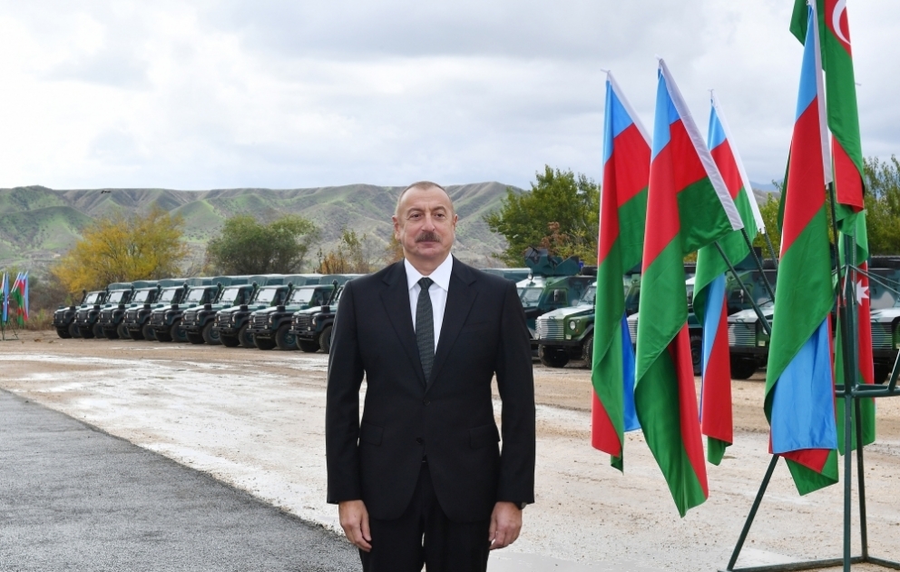 All necessary conditions were created for personnel of military unit complex of State Border Service in Zangilan district VIDEO