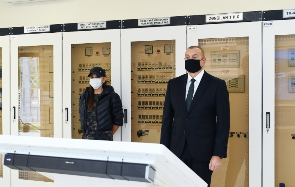 Сдана в эксплуатацию 110/35/10-киловольтная подстанция «Зангилан» ОАО «Азерэнержи» ВИДЕО