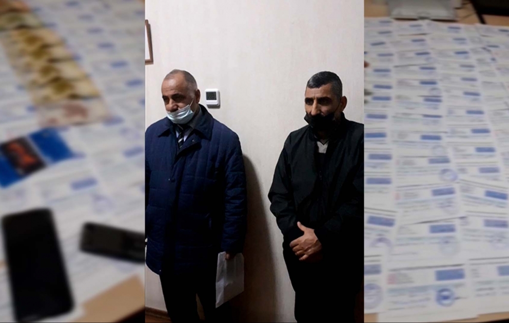 Paytaxtda saxta yollarla COVID-19 pasportu əldə edən şəxslər saxlanılıblar VİDEO