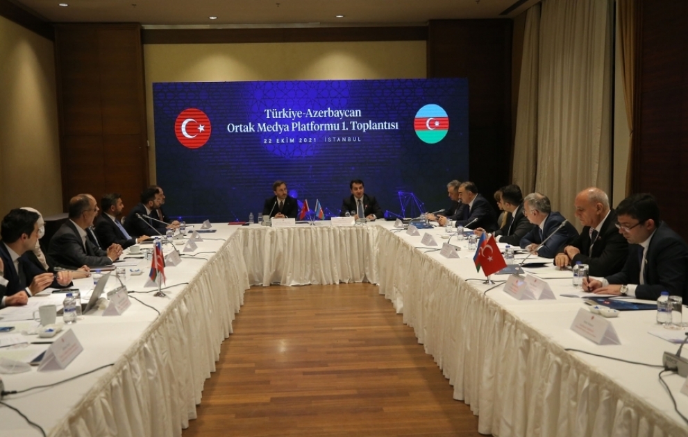 Türkisch-aserbaidschanische gemeinsame Medienplattform hält ihr erstes Treffen in Istanbul ab VIDEO