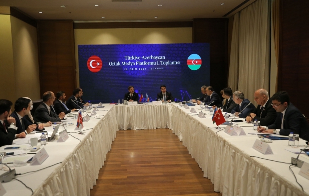 La plateforme médiatique conjointe turco-azerbaïdjanaise tient sa première réunion à Istanbul VIDEO