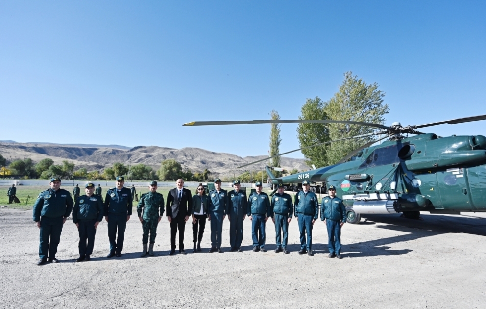 New military unit complex of State Border Service opened in Gubadli district VIDEO