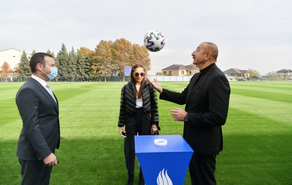 Inauguration du stade urbain de Chamakhy VIDEO