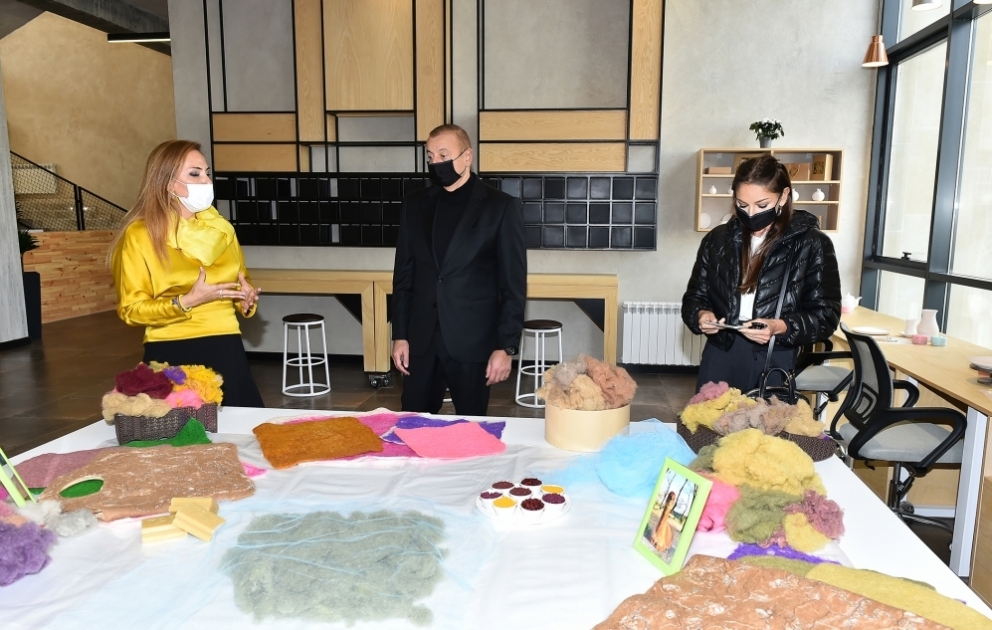In Schamachi Region neues Kreativitätszentrum eröffnet VIDEO