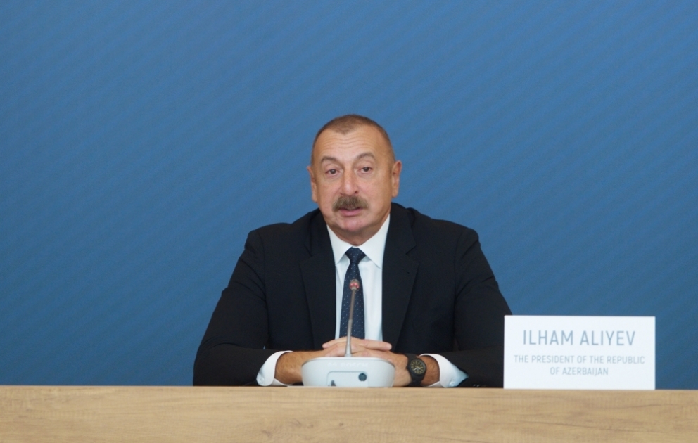 Prezident İlham Əliyev: Bu müharibə onu göstərdi ki, ədalət tez və ya gec Zəfər çalacaq VİDEO
